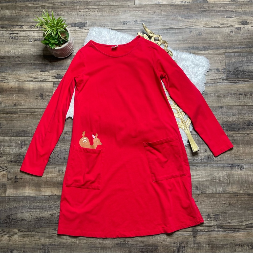 Hanna Andersson Reindeer Dress